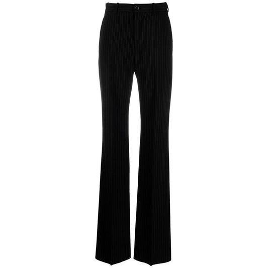 Balenciaga pinstripe straight-leg trousers Trousers Balenciaga Black