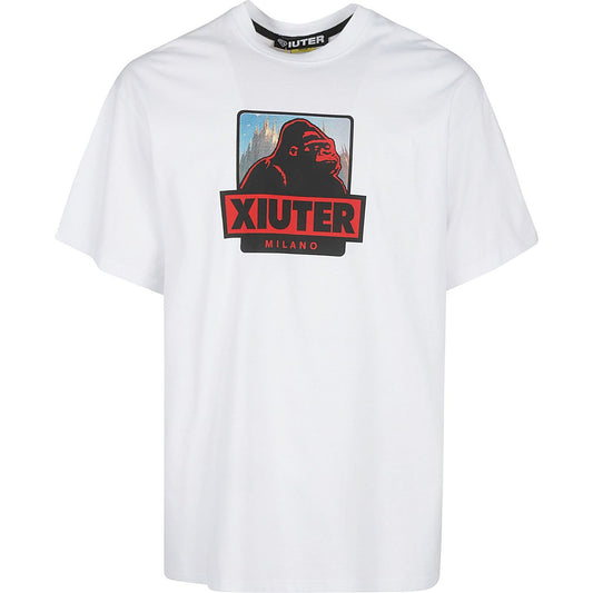 Iuter T-shirts and Polos White Topwear Iuter Lavender