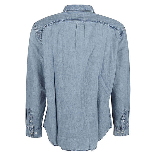 Lee Shirts Clear Blue Shirts Lee Light Slate Gray