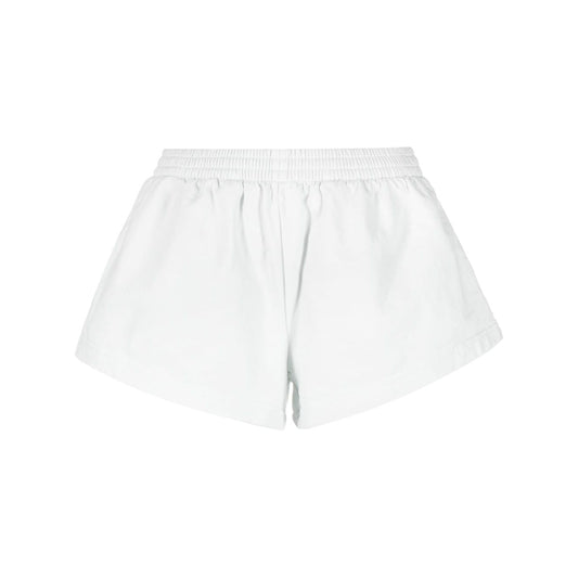Balenciaga flared elasticated-waist shorts Short trousers Balenciaga White Smoke