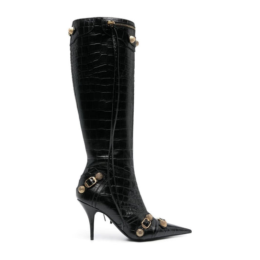 Balenciaga 90mm Cagole Boots Boots Balenciaga Black