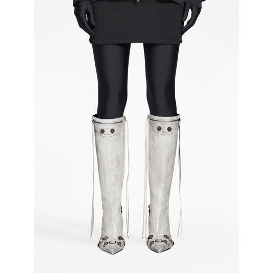 Balenciaga cagole leather boots Boots Balenciaga Dark Slate Gray