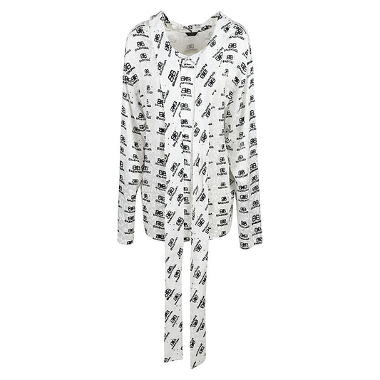 Balenciaga printed blouse Shirts Balenciaga Light Gray