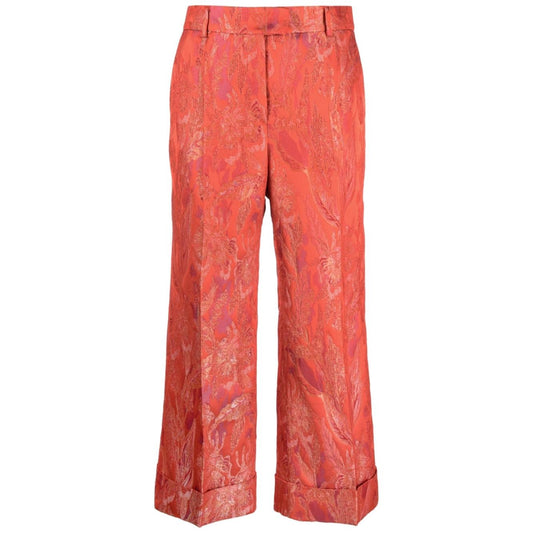 Alberto Biani Trousers Red Trousers Alberto Biani Tomato
