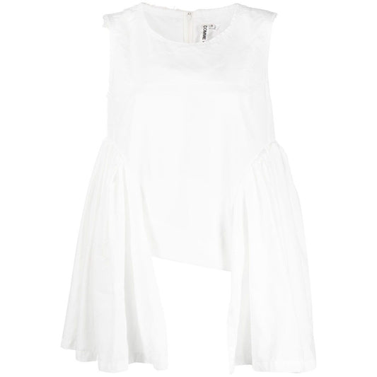 Comme des Garcons Top White Topwear Comme Des Garcons White Smoke