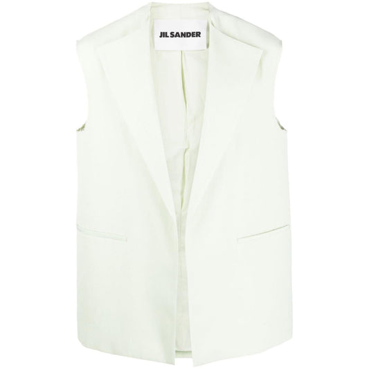 Jil Sander Jackets Green Jackets Jil Sander White Smoke