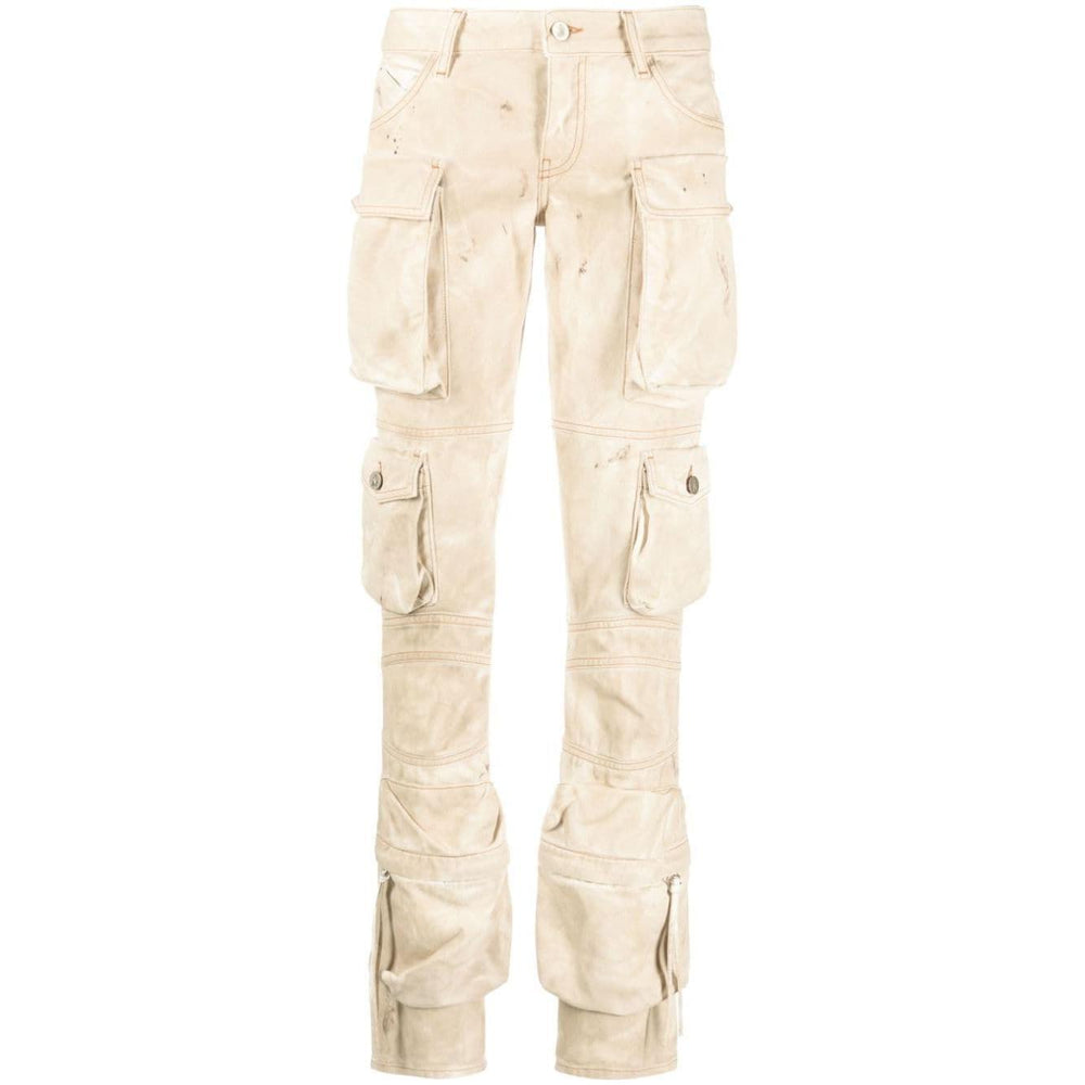 The Attico Trousers Beige 236WCP113D060519