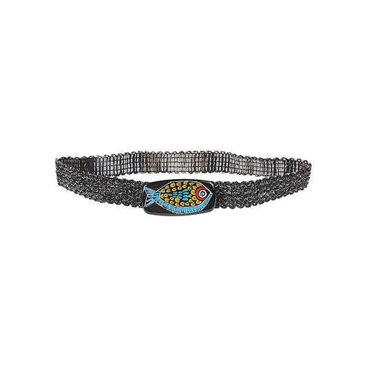 Exquisite J Belts Black Belts Exquisite J Light Gray
