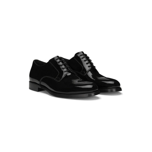 Dolce & Gabbana leather derby shoes Boots Dolce & Gabbana Black