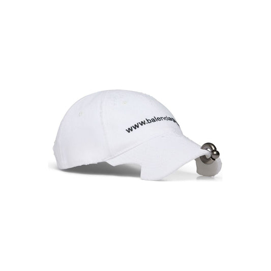 Balenciaga Embroidered-logo Six-panel Cap Scarves Hats & Gloves Balenciaga Lavender