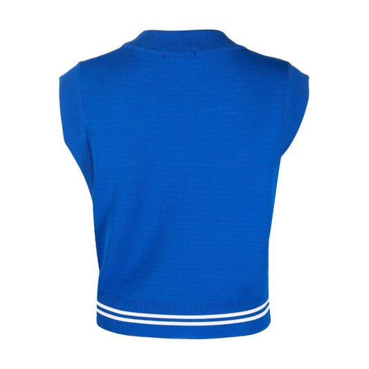 AUTRY Sweaters Blue Topwear Autry Dark Cyan