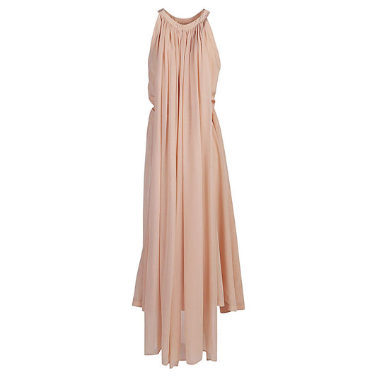 CRIDA Dresses Pink Dresses Crida Tan