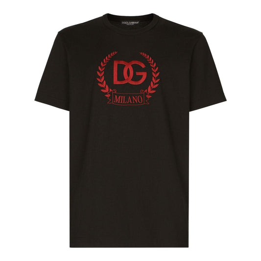 Dolce & Gabbana T-shirts and Polos Black Topwear Dolce & Gabbana Black