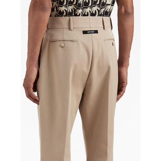 Palm Angels Trousers Beige Trousers Palm Angels Rosy Brown