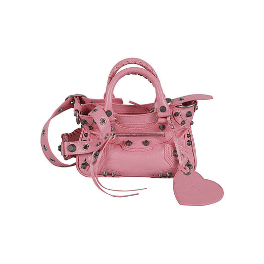 Balenciaga Le cagole small leather shoulder bag Handbag Balenciaga Rosy Brown