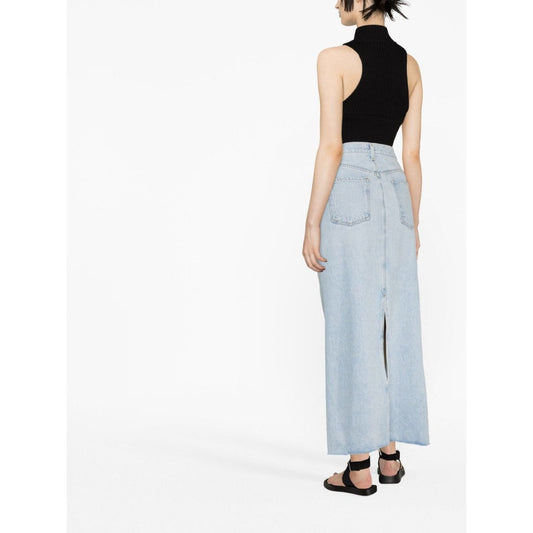 AGOLDE PRE Skirts Clear Blue Skirts Agolde Pre White Smoke