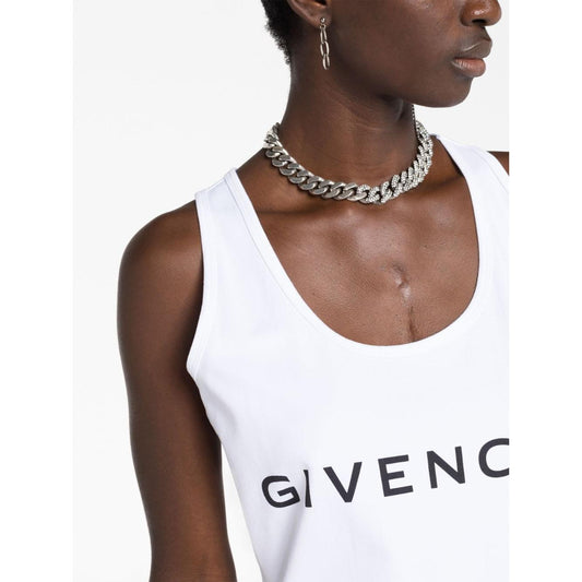 Givenchy Top White Topwear Givenchy White Smoke