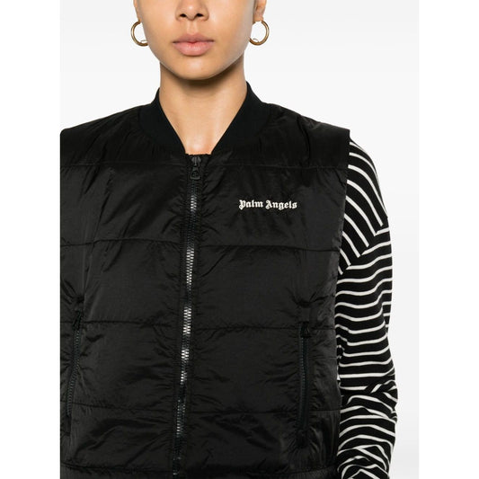 Palm Angels Sweaters Black Topwear Palm Angels Black