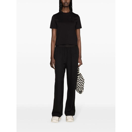 Palm Angels T-shirts and Polos Black Topwear Palm Angels Black