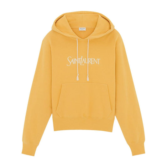 Saint Laurent  Sweaters Yellow Topwear Saint Laurent Sandy Brown