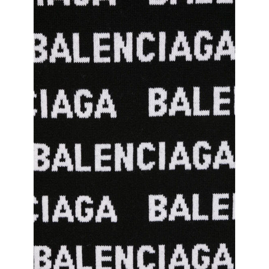 Balenciaga Bal Horizontal scarf Scarves Hats & Gloves Balenciaga Black