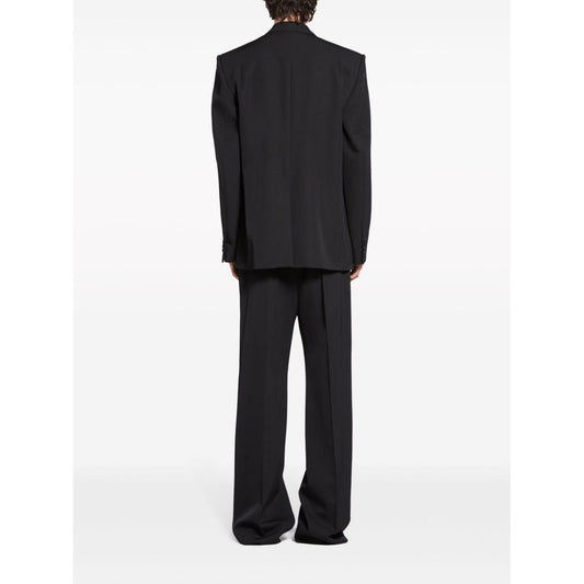 Balenciaga Wool blazer Jackets Balenciaga White Smoke