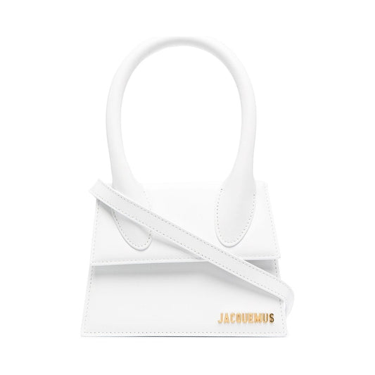 Jacquemus Le Chiquito Moyen top-handle bag Handbag JACQUEMUS White Smoke