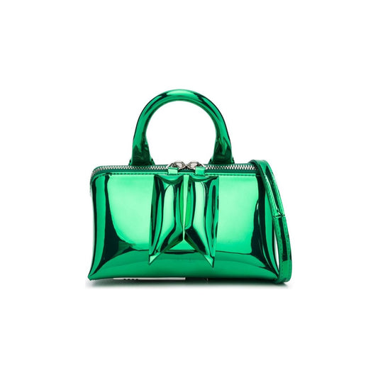 The Attico  Mini Friday Belt Bag In Green Shoulder The Attico Sea Green