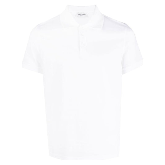 Saint Laurent  T-shirts and Polos White Topwear Saint Laurent Ghost White