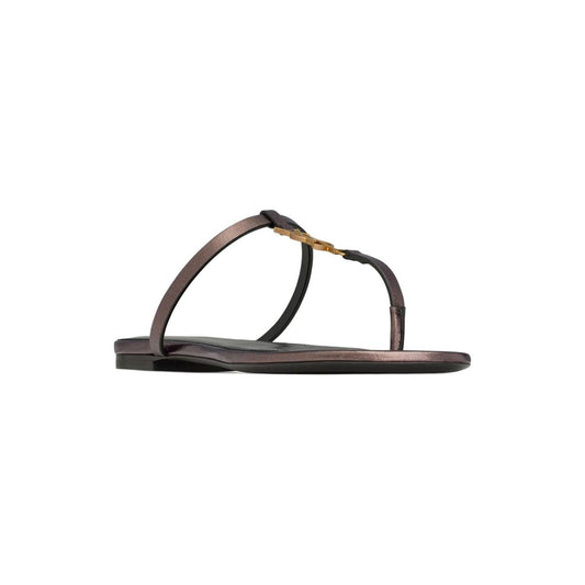 Saint Laurent  Sandals Brown Sandals Saint Laurent Dark Slate Gray