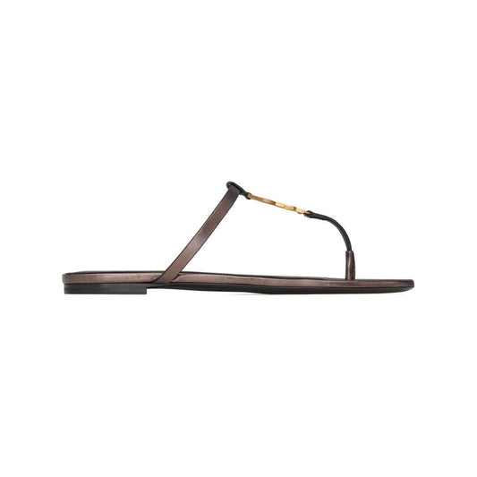 Saint Laurent  Sandals Brown Sandals Saint Laurent Dark Slate Gray