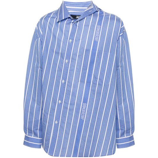 JACQUEMUS Shirts Clear Blue Shirts JACQUEMUS Cornflower Blue