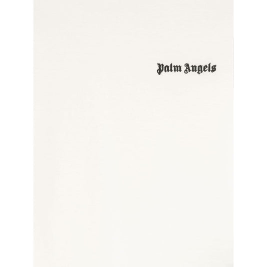 Palm Angels T-shirts and Polos White Topwear Palm Angels White Smoke