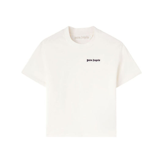 Palm Angels T-shirts and Polos White Topwear Palm Angels White Smoke