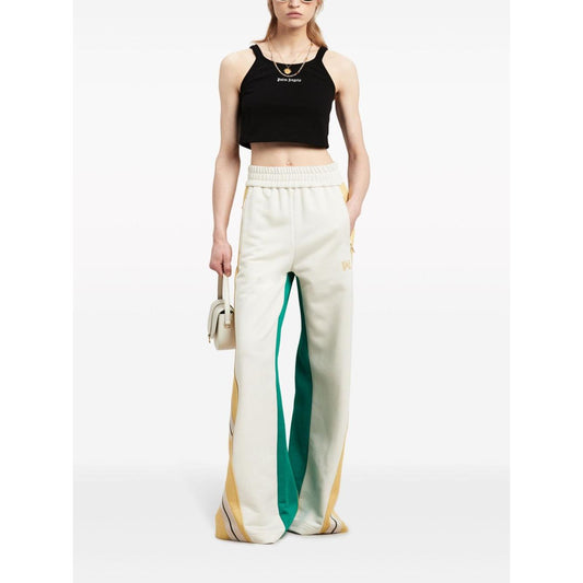 Palm Angels Top Black Topwear Palm Angels White Smoke