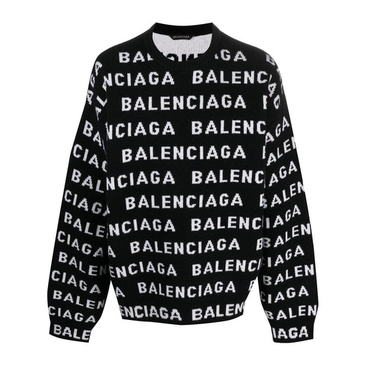 Balenciaga logo sweater Topwear Balenciaga Light Gray