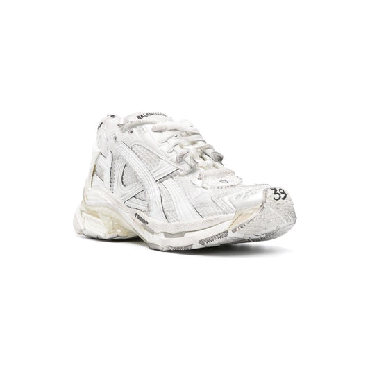 Balenciaga runner logo-embroidered sneakers Sneakers Balenciaga Light Gray