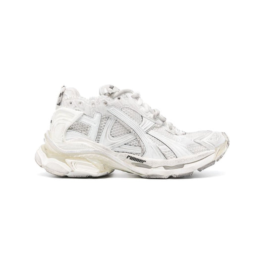 Balenciaga runner logo-embroidered sneakers Sneakers Balenciaga Light Gray