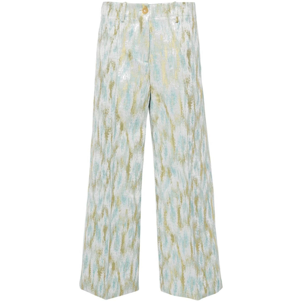 Erika Cavallini Semi-Couture Trousers MultiColour P4SQ02MXLAG