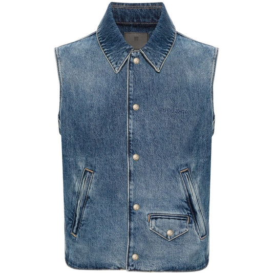 Givenchy Sweaters Blue Topwear Givenchy Dim Gray