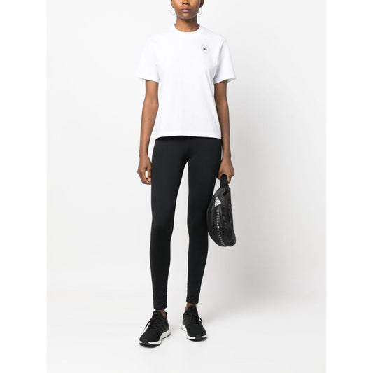 Adidas By Stella McCartney T-shirts and Polos White Topwear Adidas By Stella McCartney White Smoke