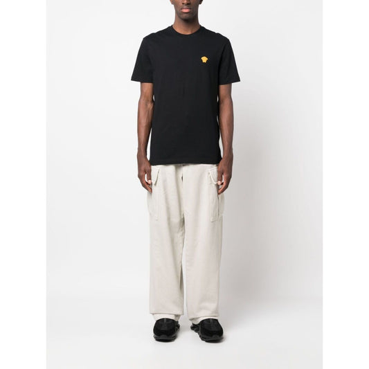 Versace T-shirts and Polos Black Topwear Versace Lavender