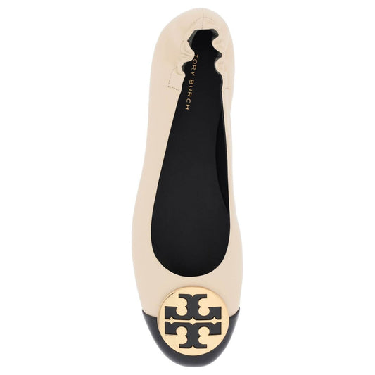 Tory Burch claire ballet flats Flat Shoes Tory Burch Dark Slate Gray