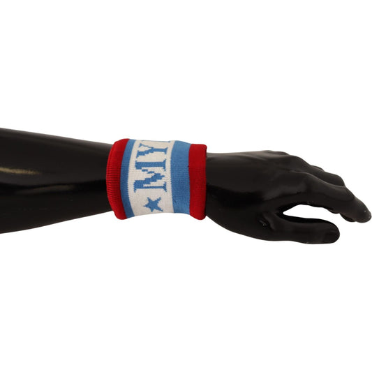 Dolce & Gabbana King Of My Life Elegant Wrist Wrap Dolce & Gabbana Black