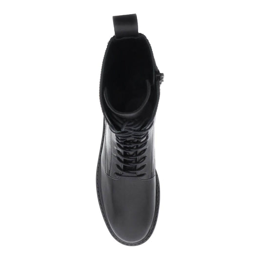 Tory Burch double t combat boots Boots Tory Burch Dark Slate Gray