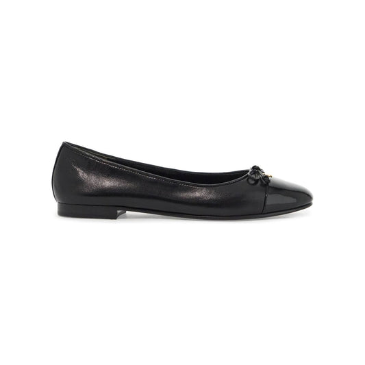 Tory Burch 'ballet flats with patent pointed toe Flat Shoes Tory Burch Dark Slate Gray
