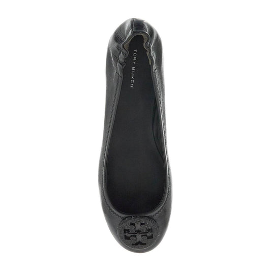 Tory Burch minnie travel ballet flats Flat Shoes Tory Burch Dark Slate Gray