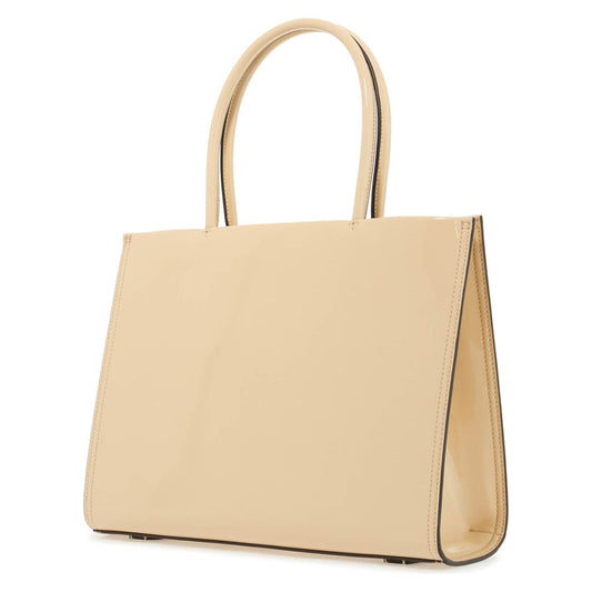 Tory Burch ella eco-friendly tote bag made of Shopper Tory Burch Wheat