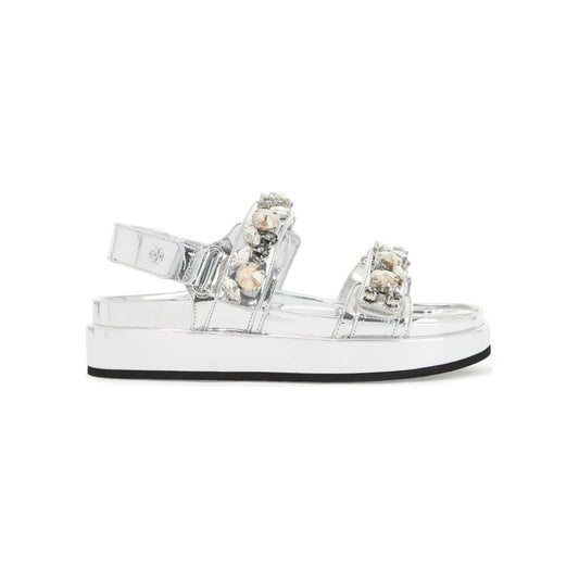 Tory Burch kira sports sandals with crystals Sandals Tory Burch Lavender