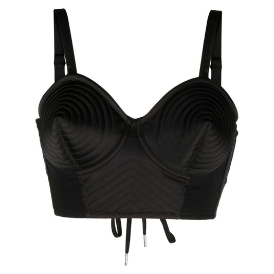JEAN PAUL GAULTIER Top Black Topwear Jean Paul Gaultier Black